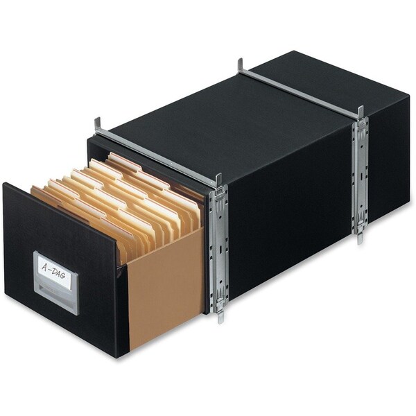 Drawers, Legal, 15Wx24Dx10-1/2H, 6/CT, BK